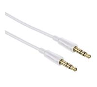 Hama Slim Cable Aux 3,5mm Jack Car-Hifi Radio de Coche Para Móvil MP3-Player