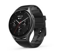 Hama | Smartwatch 8900 1,43" (Reloj Inteligente con GPS, Pantalla Táctil Amoled, Reloj Deportivo, Batería Duradera, Compatible con Android e iOS, Resistente al Agua, Controlable con App) Color Negro