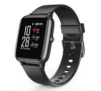 Hama | Smartwatch Resistente al Agua (Reloj Inteligente con protección IP68, GPS Integrado, 6 días de autonomía, podómetro, medidor de frecuencia Cardiaca y calorías) Negro