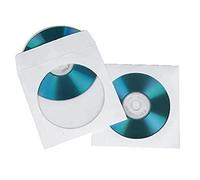 Hama - Sobres para Discos ópticos (100 Unidades), Color Blanco