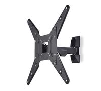 HAMA | Soporte de Giratorio e Inclinable (Giratorio, inclinable, 165 cm (65"), hasta 20 kg, Incluye Material de Montaje, Pantalla de 32" a 65") Color Negro