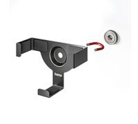 Hama Soporte de Pared para Apple TV HD (4ª generación)/4K (1ª/2ª/3ª generación) magnético (para Montar la Caja de Apple TV en Pared o TV con Tacos de Pared Fischer y Tornillos VESA), Color Negro