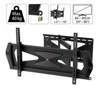 Hama Soporte De Pared Para Televisor Giratorio 65" 70" 75" 77" 80" Pulgadas