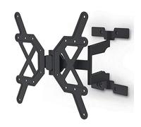 Hama | Soporte de Pared para televisores de 32 a 65 Pulgadas (Giratorio, inclinable, para televisores de hasta 30 kg, VESA 400 x 400, Extensible) Negro