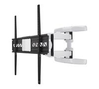 Hama Soporte de Pared para TV (3 articulaciones, 90 Pulgadas, VESA 800 x 600, LCD/LED, para TV, Montaje en Pared, Giratorio 120 Grados, Inclinado, Acero, Capacidad de Carga máxima de 75 kg, bisagras