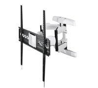 Hama Soporte de Pared para TV (3 articulaciones, 90 Pulgadas, VESA 800 x 600, LCD/LED, para TV, Montaje en Pared, Giratorio 120 Grados, Inclinado, Acero, Capacidad de Carga máxima de 75 kg, bisagras
