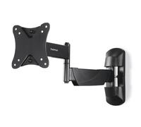 Hama | Soporte de Pared para TV de 10" a 26" (Soporte fullmotion, con 2 Brazos, inclinable +10/-15° y Giratorio 6°, Carga máxima de 25kg, VESA de 75 x 75 hasta 100 x 100, Pantallas de hasta 66cm)