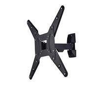 Hama | Soporte de Pared para TV de 32" a 65" (Sistema Easy-Fix, VESA 400x400, para TV de hasta 20kg, Giro de 180°, Inclinación +5/-12°), Color Negro