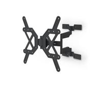 Hama | Soporte de Pared para TV de 32" a 65" (Soporte fullmotion, con 2 Brazos, inclinable +6/-6° y Giratorio 180°, Carga máxima de 30kg, VESA de 100 x 100 hasta 400 x 400, Pantallas de hasta 165cm)