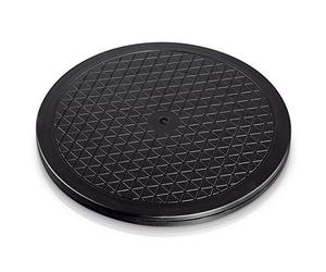 Hama | Soporte Giratorio Universal (Base giratoria de 25cm, Giro 360°, Peso MAX 60kg) Negro