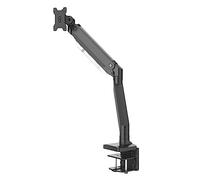 Hama | Soporte Monitores de 13" a 35" con (VESA 75x75-100x100, Inclinación +45°/-45°, Giro 180°, hasta 15kg, Ajustable en Altura), Color Negro