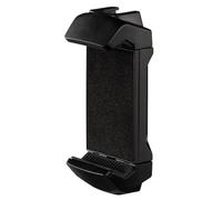 Hama | Soporte móvil Tablet Universal Ajustable (1/4" Cold Shoe) Negro | Soporte para móvil y tablet, rosca 1/4", zapata cold shoe, ajuste 6,5-17,5 cm