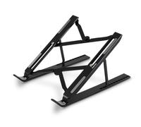 Hama |Soporte para portátil de hasta 15,6 Pulgadas, ergonómico, Plegable con ángulo de inclinación Ajustable, Estable y Antideslizante, Ideal para la Oficina