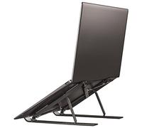 Hama - Soporte para portátil Light, Plegable, inclinable, para portátiles de hasta 15,4", Negro