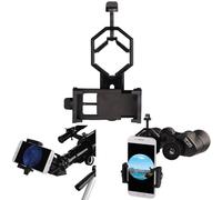 Hama Soporte para Smartphone Negro 44343 Adaptador para Ocular 2,5-4,8 cm