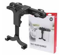 Hama Soporte para Tablet en Reposacabezas Coche - Ajustable 7"-14.6", Giratorio 360°, Instalación Fácil sin Herramientas, Compatible con iPad, Samsung, Huawei