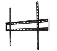 Hama | Soporte TV de Pared para televisores de 46" a 90" (Soporte Pared de TV estándar VESA 800 x 600, Carga máxima 75Kg, Soporte TV Ultra Fino, guía para Cables, Soporte Fijo) Negro