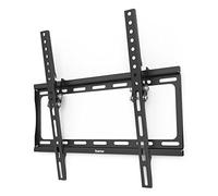 Hama | Soporte TV Pared inclinable para Pantallas de 32 a 75 Pulgadas. (Inclinación 10°, Soporte televisión extraplano, Carga 35kg, VESA 400x400) Negro.