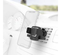 Hama Comfort Vent - Soporte pasivo para Coche (Teléfono móvil/Smartphone, Coche, Soporte pasivo, Negro, De plástico, Horizontal/Vertical)