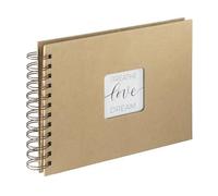 Hama Spiral-Album 24x17 40 Craft Paper Pages 7210 Fotos, Multicolor, Único