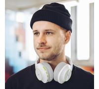 Hama Auriculares inalámbricos Over-Ear | Cascos Bluetooth con Refuerzo de Graves | Audífonos con micrófono y 34h de batería | Blancos