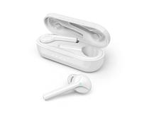 Hama Spirit Go - Auriculares Bluetooth (Auriculares intrauditivos inalámbricos Blancos, inalámbricos con Caja de Carga USB C), Color Blanco
