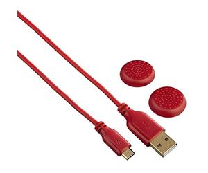 Hama Super Soft - Cable USB (3 m, USB A, Micro-USB A, Male Connector/Male Connector, Rojo)