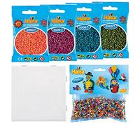 Hama - Surtido Mini "Basic" - Perlas para planchar - Tamaño mini ø 2,5 mm - Ref. S245