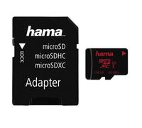 Hama Tarjeta de Memoria microSDXC UHS-I Clase 3 de 128 GB con Adaptador SD - 80 MB/s