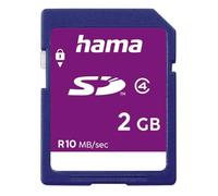 Hama | Tarjeta de Memoria Secure Digital de 2 GB, Lila