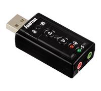 Hama - USB Sound Card 7.1 Surround, 0 bit, 7.1, 0 Db, USB