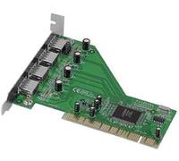 Hama Tarjeta USB 1.1 de 4 vías, PCI