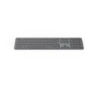 Hama Teclado inalámbrico (Teclado multidispositivo con Radio/Bluetooth para PC, Smartphone, Tableta, fotograma Completo, con baterías, Teclas de Tijera silenciosas, Teclas Multimedia, diseño alemán