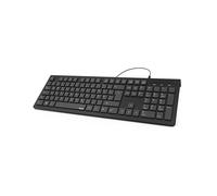 Hama Teclado básico KC-200, Negro, PRT