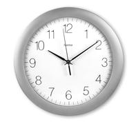 Hama Tenerife - Reloj de Pared radiocontrolado por Radio, 30 cm de diámetro, Pantalla de Hora Extragrande, Reloj de Pared analógico, con manecillas de Horas, Minutos y Segundos, Cubierta de Cristal,