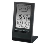Hama Termómetro LCD — alarma programable, recordatorio de cumpleaños, fecha y función musical