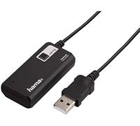 HAMA | Transmisor de Audio Bluetooth Twin (Adaptador de Receptor para Transmisión Simultánea a 2 Auriculares o Altavoces, Compatible con TV, Reequipamiento BT Inalámbrico)
