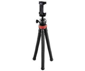 Hama TrÃpode FlexPro para smartphone, GoPro y cÃ¡maras de fotos, 27 cm, rojo