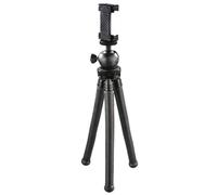 Hama | Trípode Flexpro para Smartphone, GoPro y cámaras de Fotos, Negro