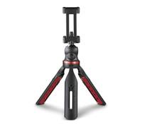 Hama Trípode de mesa para móvil y cámara Selfies y vídeo Rótula bola 3D Soporte 5,9–9 cm Negro