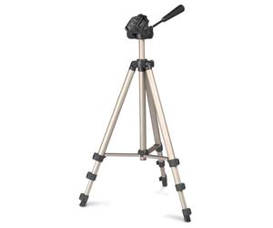 Hama | Trípode para cámara de Foto o Video, Dorado y Negro | Tripode Soporte cámara Reflex Star 75", Ligero, Estable, con Bolsa para su Transporte