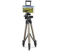 Hama Trípode para cámara, smartphones y tablets – Cabeza 3D, 36,5–106 cm – Negro/Champán