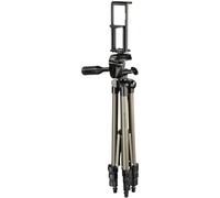 Hama Trípode para cámara, smartphones y tablets – Cabeza 3D, 36,5–106 cm – Negro/Champán