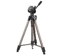Hama Trípode para cámaras de foto o vídeo Star 63" Ligero, estable, con bolsa Dorado y negro