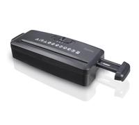 Hama |Trituradora de Papel con Nivel de Seguridad P-1 ("Mini S6, Dimensiones 30,8 x 10,6 x 6,3 cm, MAX. Nivel de Ruido: 72 db, MAX. Velocidad de Corte: 3 m/min, 8mm Corte) Negro