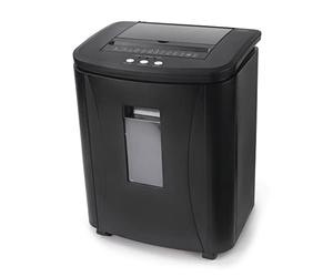 Hama |Trituradora de Papel con Nivel Seguridad E-3, P-4, T-4, 25L, Negro | Destructora papel, Dimensiones 37x 26x 52,3 cm, Max. Nivel ruido: 60 db, Max. Velocidad de corte: 2,2 m/min, PREMIUM AutoM120