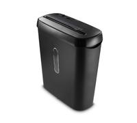 Hama |Trituradora Papel Nivel Seguridad E-2,P-2,T-2, Negro | Destructora Papel, 28,5x13,5x32,2cm, Niv Ruido: 72db, Velocidad: 2,8m/min, 6mm Corte, 6 Hojas DINA4, Tarjetas crédito, Grapas