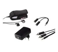 Hama Universal Starter-Set Funda Fuente Alimentación Auriculares para MP3-Player