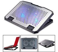 Hama USB Enfriador de Portátil LED Ventilador Cojín Enfriamiento 13" -