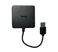 Hama USB Hub, 4 Ports, USB 2.0, 480 Mbit/s